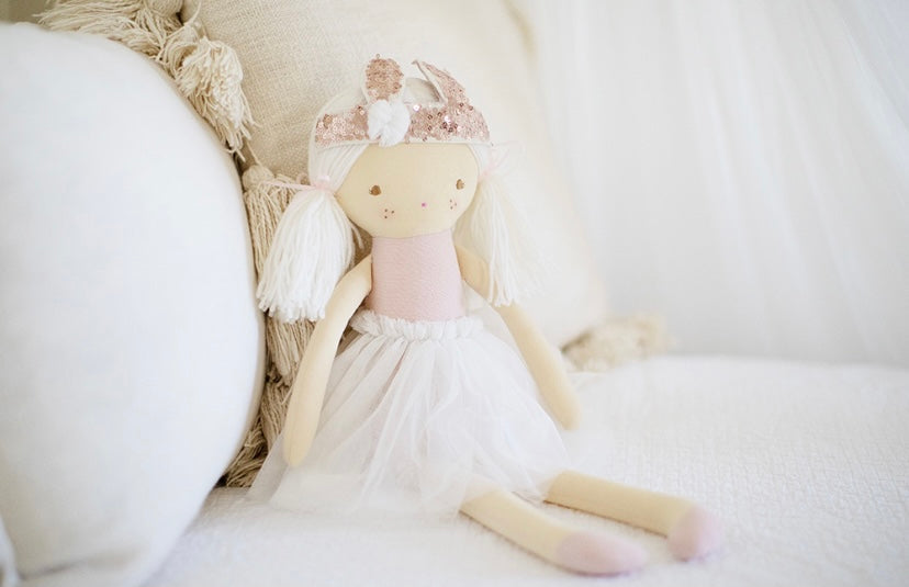 Alimrose | Sienna Doll - Pale Pink 50cm