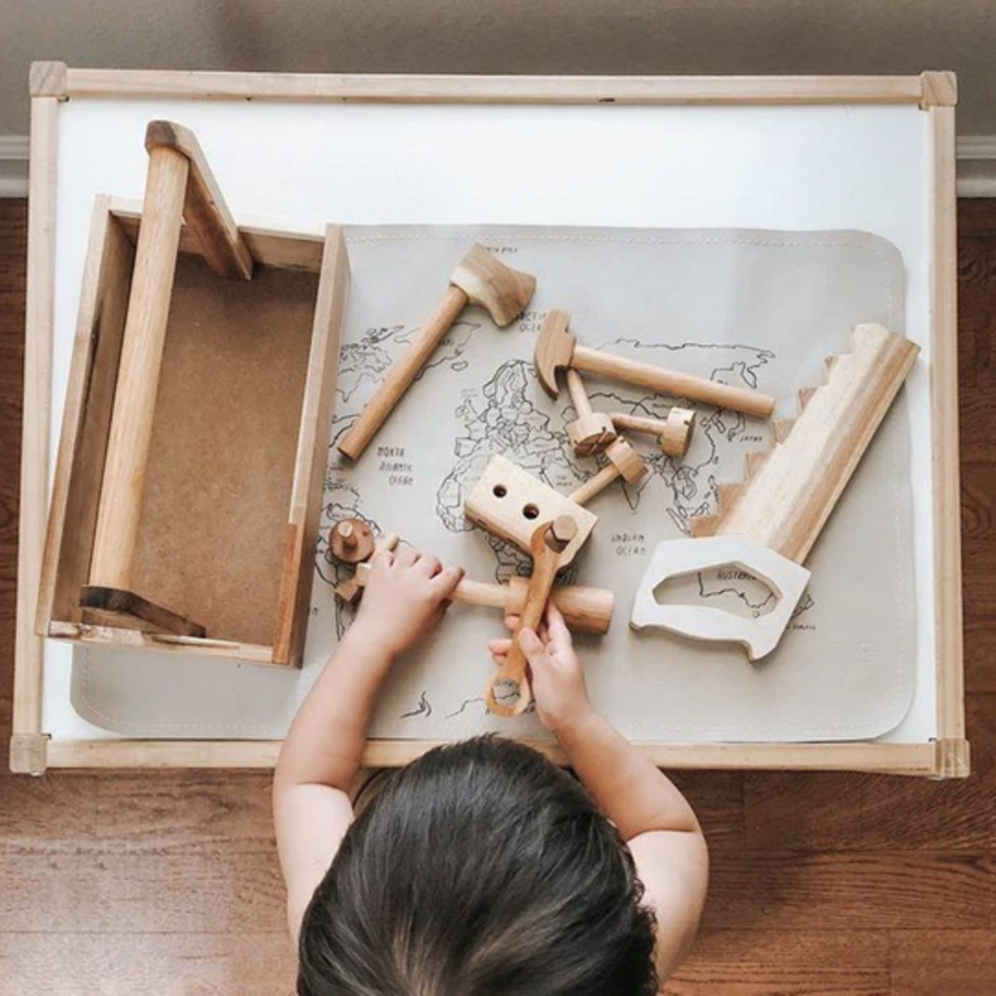 Q Toys | Natural Wooden Tool Set