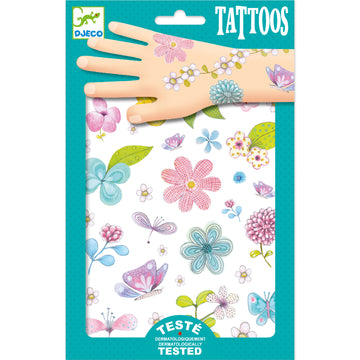 Djeco | Temporary tattoos - flowers