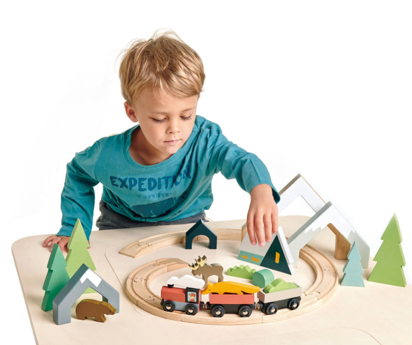Tender Leaf Toys | Tree Top Train Set