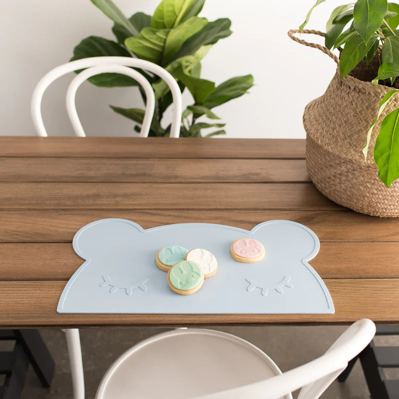 We Might Be Tiny | Bear Placemat, Powder Blue