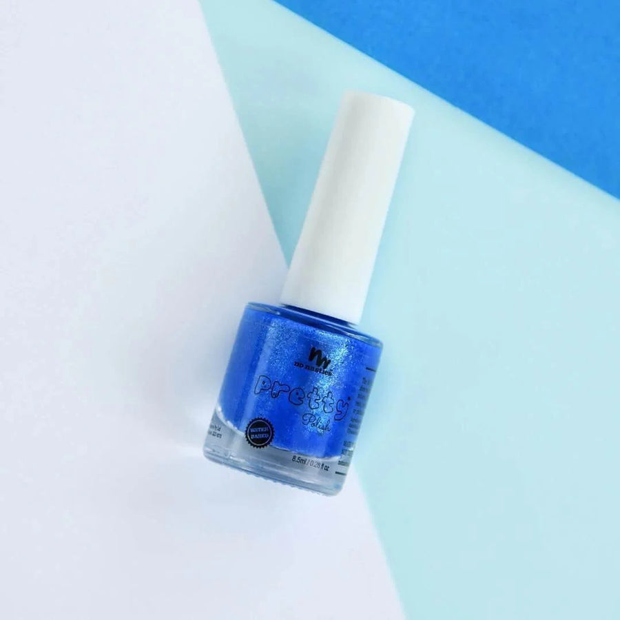 No Nasties | Nail Polish - Water based nail polish - Mermaid Blue | Little Lights Co.
