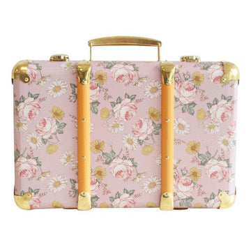 Alimrose | Vintage Style Suitcase - Large Floral | Little Lights Co.