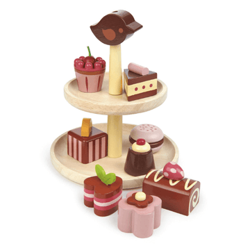 Tender Leaf Toys | Chocolate Bonbons Cake Stand | Little Lights Co.