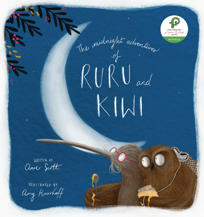 The Midnight Adventures of Ruru and Kiwi | Paperback book