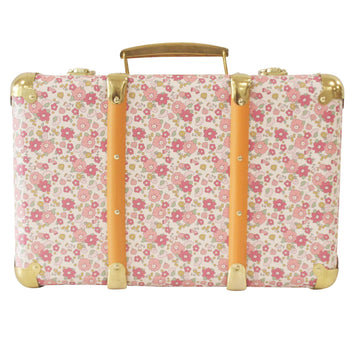 Alimrose | Vintage Style Suitcase - Rose Garden