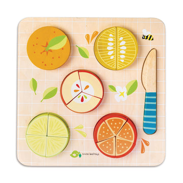 Tender Leaf Toys | Citrus Fractions Puzzle