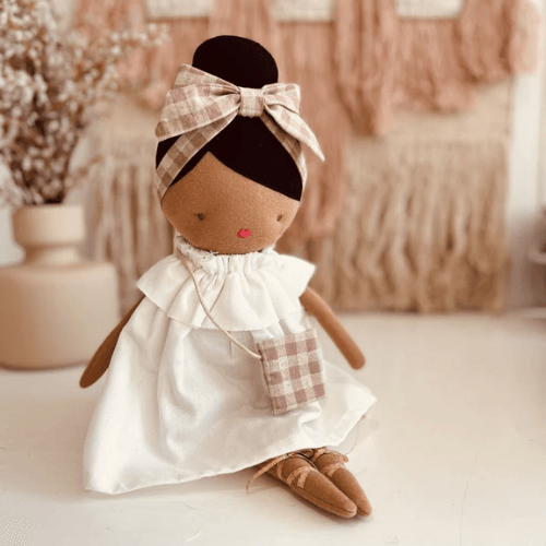 Alimrose | Piper Doll 43cm, Ivory | Little Lights Co.