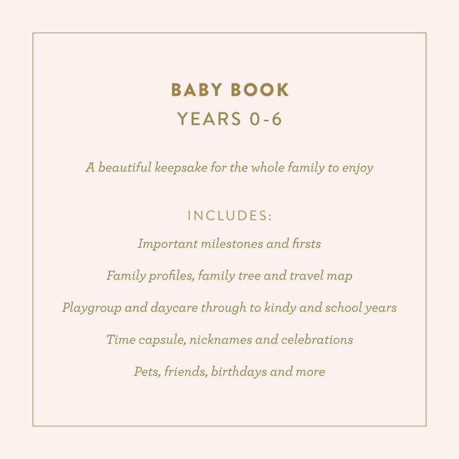 Fox & Fallow | Baby Book - Grey | Little Lights Co.