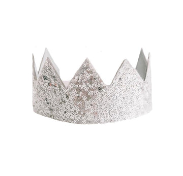 Alimrose | Sequin Silver Crown | Little Lights Co.