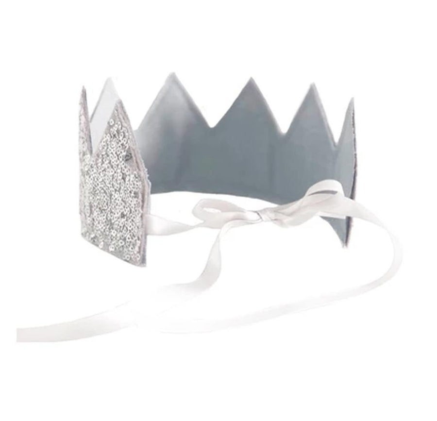 Alimrose | Sequin Silver Crown | Little Lights Co.