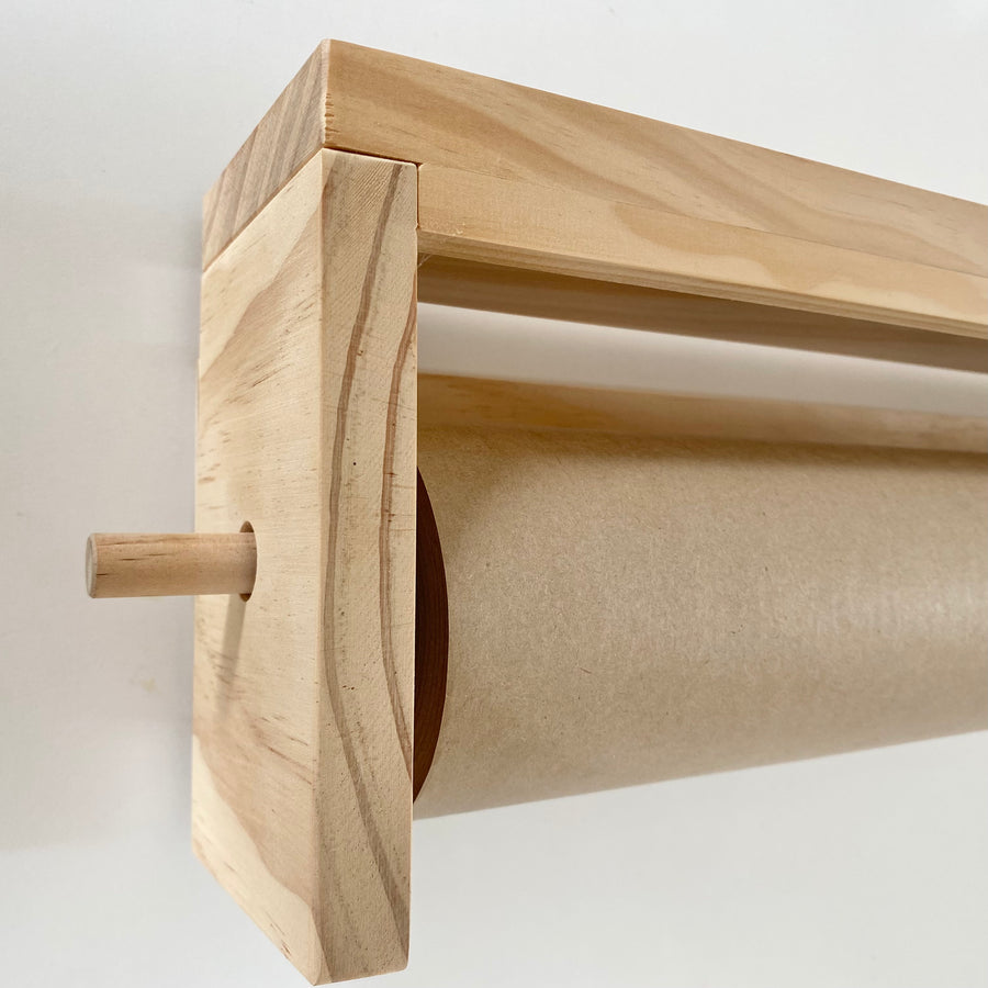 Wooden Paper Roll Holder 65cm | Little Lights Co | Little Lights Co.
