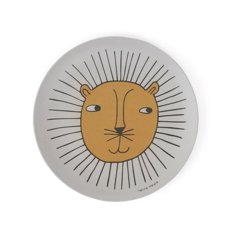 Lion Bamboo Tableware Set | OYOY | Little Lights Co.
