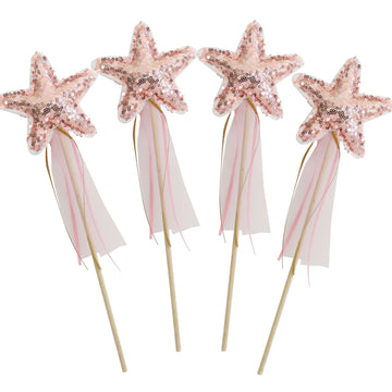 Alimrose | Star Wand - rose gold sequin