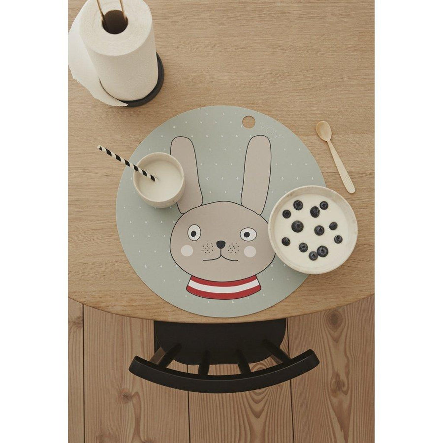 OYOY | Silicone Placemat - Rabbit | Little Lights Co.