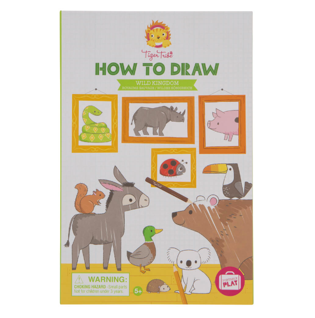 Tiger Tribe | How to Draw - Wild Animals | Little Lights Co.