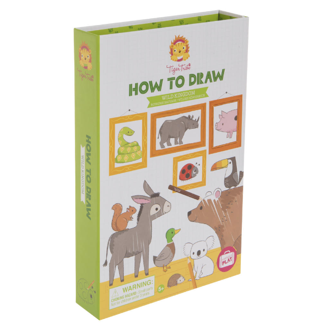 Tiger Tribe | How to Draw - Wild Animals | Little Lights Co.