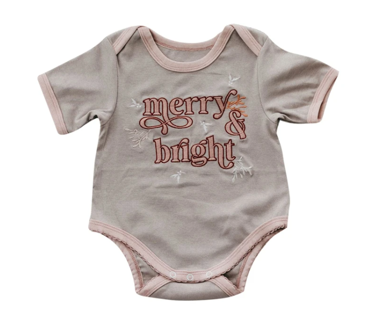 Merry & Bright Romper/Tee | Piper Bug | Little Lights Co.