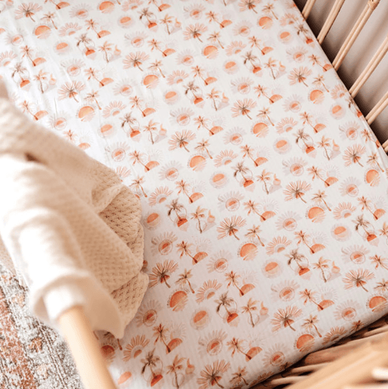 Snuggle Hunny Kids | Baby Fitted Cot Sheet - Paradise | Little Lights Co.