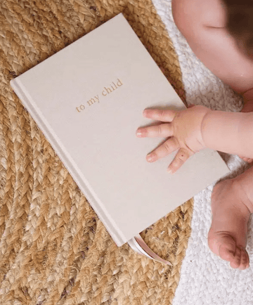 Childhood & Baby Book | To My child (Ivory) | Little Lights Co.
