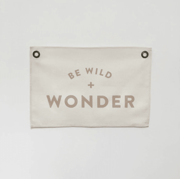 Leonie and the Leopard | Wall Banners, Be Wild + Wonder | Little Lights Co.