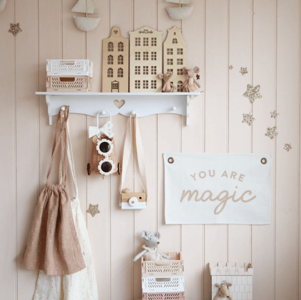 Leonie and the Leopard | Wall Banners, You are Magic | Little Lights Co.