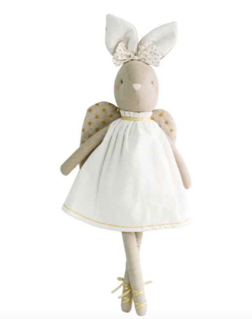 Alimrose | Abby Angel Bunny 48cm, Ivory | Little Lights Co.