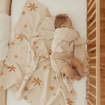 Ziggy Lou | Knitted Blanket, Goldie | Little Lights Co.