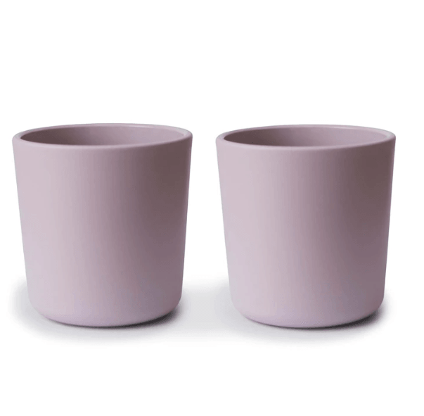 Mushie | Dinnerware Cup (set of 2) - soft lilac | Little Lights Co.
