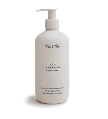 Mushie | Baby Body Lotion (Fragrance Free) | Little Lights Co.