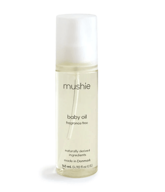 Mushie | Baby Oil (Fragrance Free) | Little Lights Co.