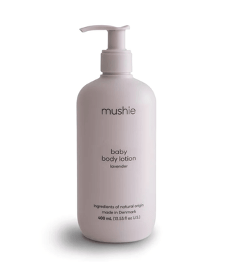 Mushie | Baby Body Lotion (Lavender) | Little Lights Co.