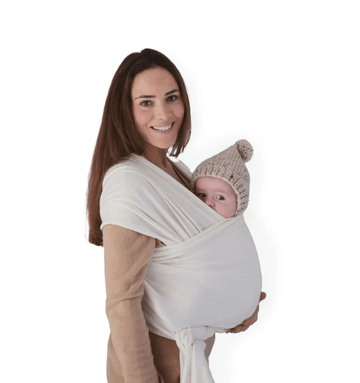 Mushie | Baby Wrap, Ivory | Little Lights Co.