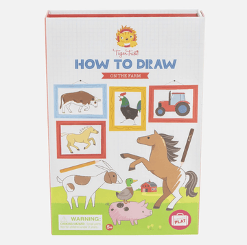 Tiger Tribe | How to Draw - On the Farm | Little Lights Co.