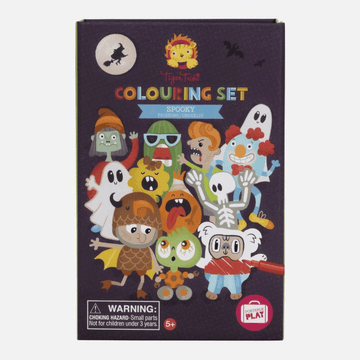 Tiger Tribe | Colouring Set - Spooky | Little Lights Co.
