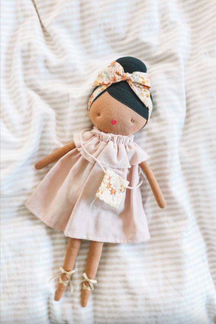 Alimrose | Piper Doll 43cm, Pale Pink
