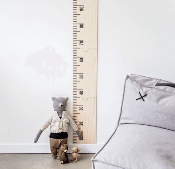 Wooden Height Chart | Crystal Ashley | Little Lights Co.