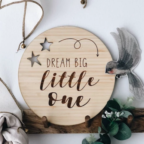 Dream Big Little One | Funny Bunny Kids | Little Lights Co.