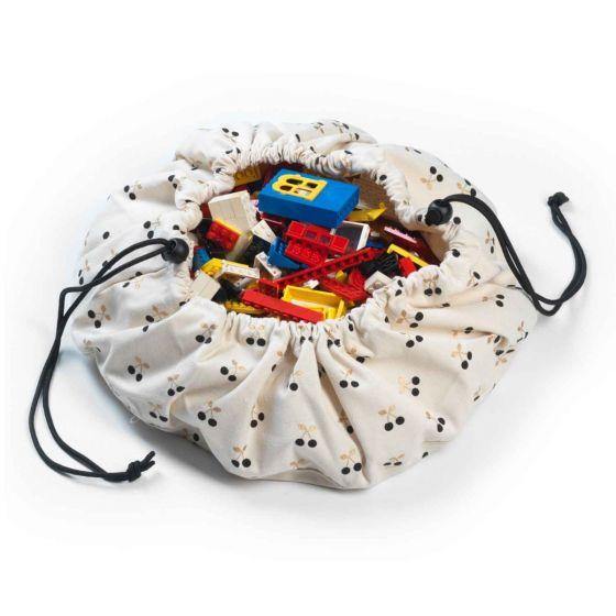 Play & Go | Cherry Gold Mini Storage Bag 40cm | Little Lights Co.