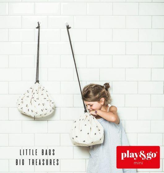 Play & Go | Cherry Gold Mini Storage Bag 40cm | Little Lights Co.