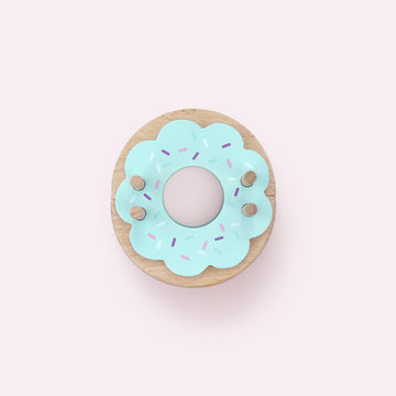 Donut Pom Maker – Blue Frost (MEDIUM) | Pom Maker | Little Lights Co.