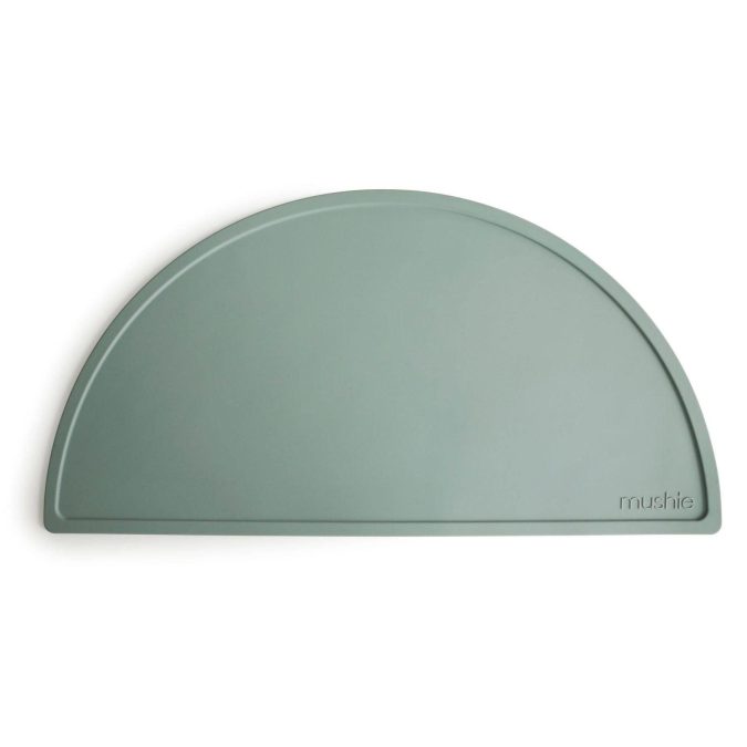 Mushie | Silicone Place Mat, Cambridge Blue
