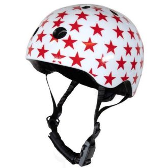 Trybike x CoConuts Helmet | White Helmet with Stars (Small)