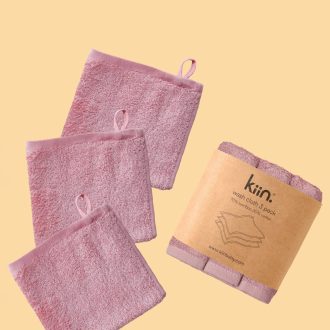 Kiin | Wash Cloths 3 pack, Heather