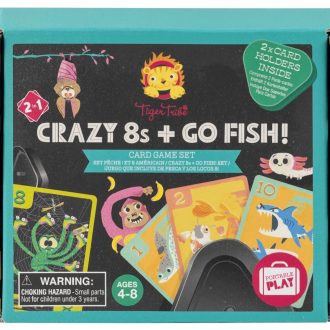 Tiger Tribe | Crazy 8s + Go Fish! Card Game