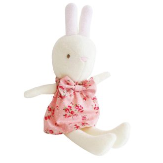 Alimrose | Baby Betsy Bunny Doll, Pink Floral