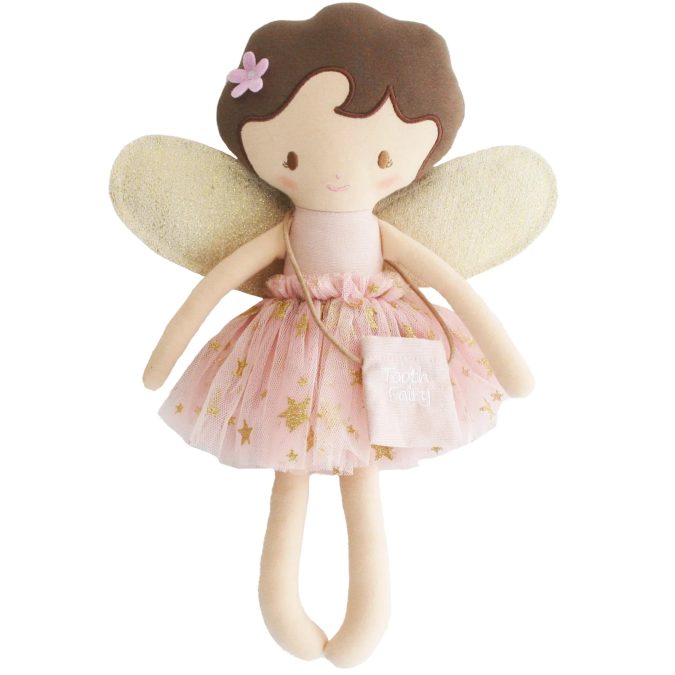 Alimrose | Tilly the Tooth Fairy Doll, Blush Gold