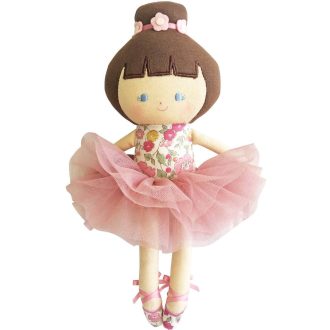 Alimrose | Baby Ballerina Doll, Rose Garden