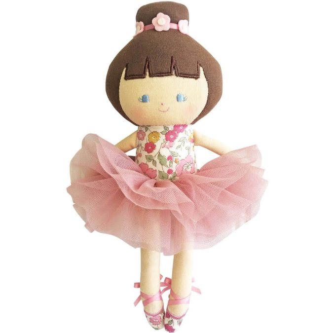 Alimrose | Baby Ballerina Doll, Rose Garden