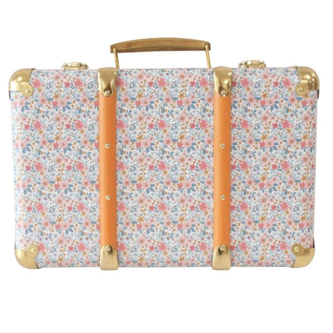 Alimrose | Vintage Style Suitcase, French Garden